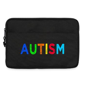 Regenbogen-Autismus: Eine Botschaft der Hoffnung - Laptoptasche 13" - Schwarz - Vorne