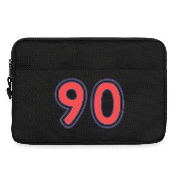 90. 90 JAHRE. 90-JÄHRIGES JUBILÄUM. 90-JÄHRIGES JUBILÄUM. - Laptoptasche 13" - Schwarz - Vorne