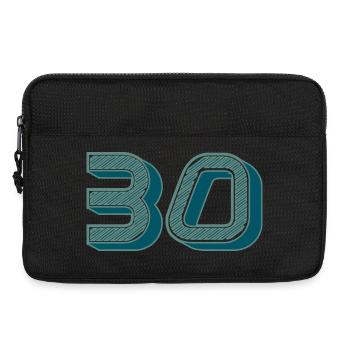 30. 30 ANS. 30e ANNIVERSAIRE. ANNIVERSAIRE 30 ANS. - Sacoche pour ordinateur portable 13 pouces - noir - Devant