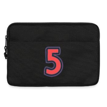 5. 5 ANS. 5e ANNIVERSAIRE. ANNIVERSAIRE 5 ANS - Sacoche pour ordinateur portable 13 pouces - noir - Devant