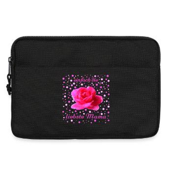liebste Mama Rose - Laptoptasche 13" - Schwarz - Vorne