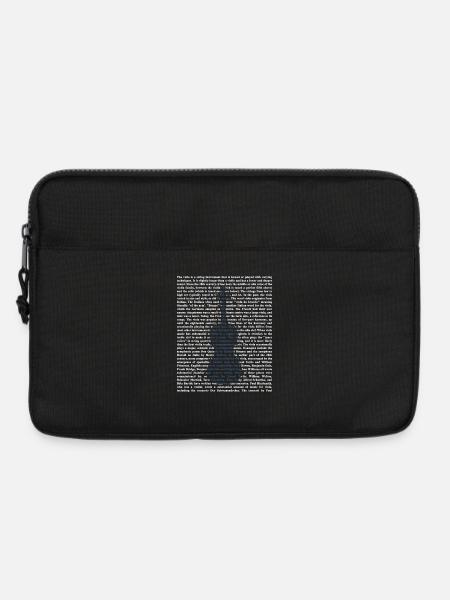 Geige Geigerin - Laptoptasche 13" - Schwarz