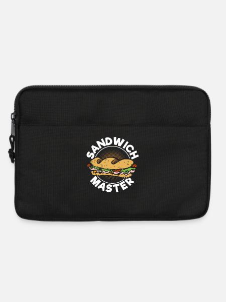 Sandwich Master - Laptoptasche 13" - Schwarz