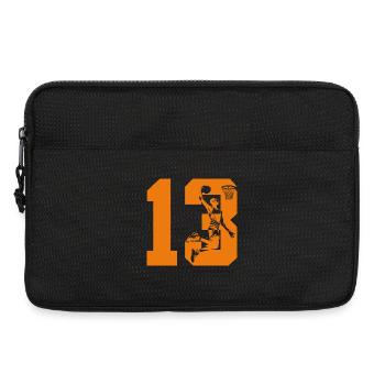 NUMMER 13 BASKETBALL 13. GEBURTSTAG - Laptoptasche 13" - Schwarz - Vorne