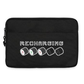 Recharging Pixel Sushi - Laptoptasche 13" - Schwarz - Vorne