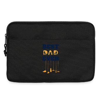 best dad ever - Laptoptasche 13" - Schwarz - Vorne