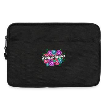 Lästerschwester Lästern Gossip Bf Beste Freunde - Laptoptasche 13" - Schwarz - Vorne