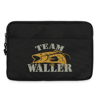 Team Waller - Wels fischen - Laptoptasche 13" - Schwarz - Vorne