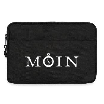Moin - Laptoptasche 13" - Schwarz - Vorne