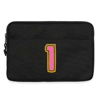 1. 1 JAHR. 1. JAHRESTAG. 1 JAHR GEBURTSTAG - Laptoptasche 13" - Schwarz - Vorne