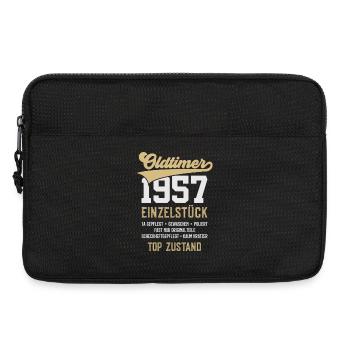 69. GEBURTSTAG OLDTIMER 1957 - Laptoptasche 13" - Schwarz - Vorne