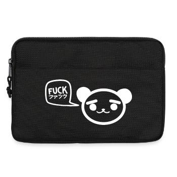 FUCK - Chibi japanisch - fakku - Laptoptasche 13" - Schwarz - Vorne