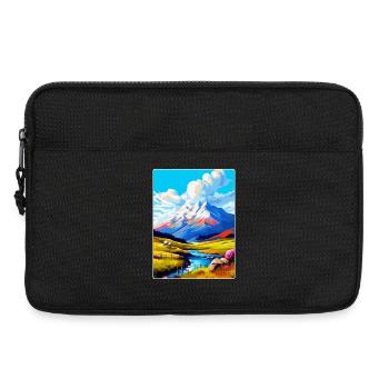 Ben Nevis Schottland Vereinigtes Königreich Vintage Reiseposter WPA - Laptoptasche 13" - Schwarz - Vorne
