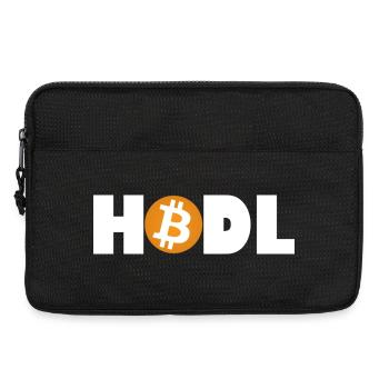 Mode Bitcoin HODL : Activé - Sacoche pour ordinateur portable 13 pouces - noir - Devant