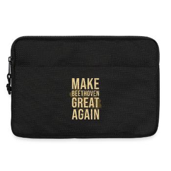 Beethoven - Laptoptasche 13" - Schwarz - Vorne