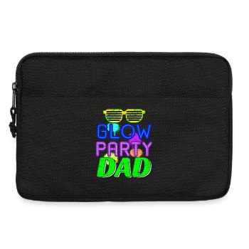 Glow Party Dad - Laptoptasche 13" - Schwarz - Vorne