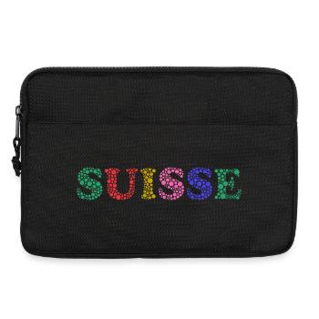 SWITZERLAND. COUNTRY - Laptop bag 13" - black - Front