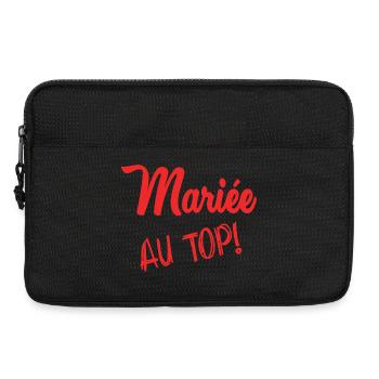 EVJF. MARIEE. TEAM MARIEE. FUTURE MARIEE - Sacoche pour ordinateur portable 13 pouces - noir - Devant
