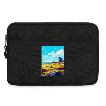 Bodmin Moor England Uk Reise Poster Souvenir WPA - Laptoptasche 13" - Schwarz - Vorne