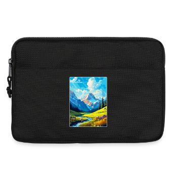 Berge Polen Vintage Reise Poster WPA - Laptoptasche 13" - Schwarz - Vorne