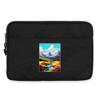 Ben Nevis Schottland Vereinigtes Königreich Vintage Reiseposter WPA - Laptoptasche 13" - Schwarz - Vorne