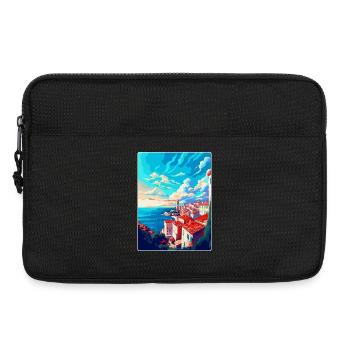 Pula Kroatien Vintage Reiseposter WPA Souvenir - Laptoptasche 13" - Schwarz - Vorne