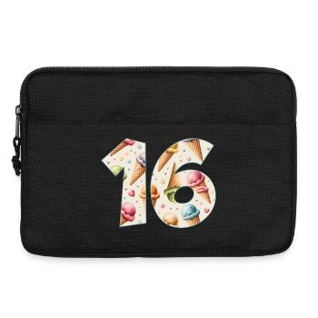 CREAM NUMÉRO 16 ANS CREAM 16E ANNIVERSAIRE - Sacoche pour ordinateur portable 13 pouces - noir - Devant