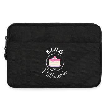 King of pâtisserie - Sacoche pour ordinateur portable 13 pouces - noir - Devant
