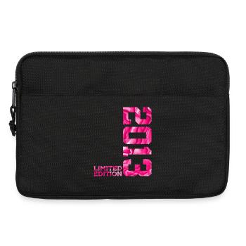 13E ANNIVERSAIRE ÉDITION LIMITÉE ROSE 2013 - Sacoche pour ordinateur portable 13 pouces - noir - Devant