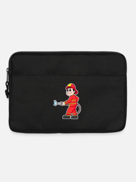 Feuerwehrmann - Laptoptasche 13" - Schwarz