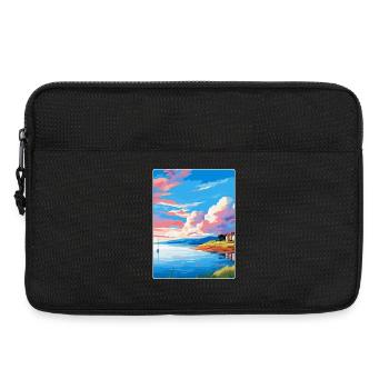 Isle Of Bute Schottland Uk Reise Poster Souvenir - Laptoptasche 13" - Schwarz - Vorne