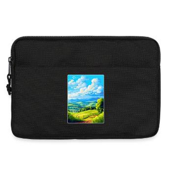 Upper Palatinate Germany Vintage Travel Poster WPA - Laptop bag 13" - black - Front