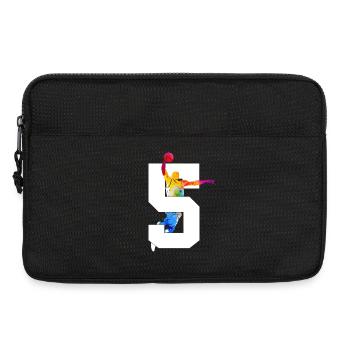 NUMÉRO 5 BASKETBALL 5E ANNIVERSAIRE - Sacoche pour ordinateur portable 13 pouces - noir - Devant