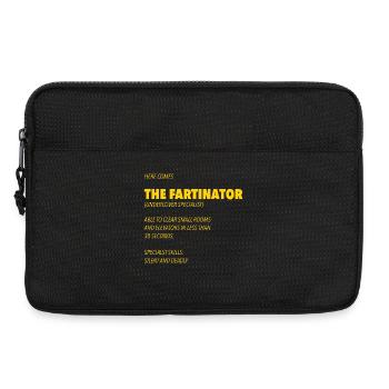 péter - Sacoche pour ordinateur portable 13 pouces - noir - Devant
