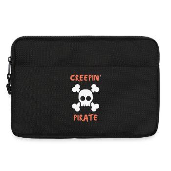 Creepin Pirate - Laptoptasche 13" - Schwarz - Vorne