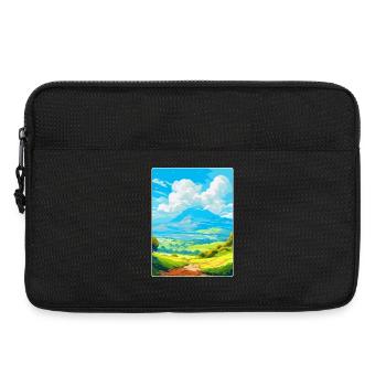 Mount Taygetos Griechenland Vintage Reiseposter WPA - Laptoptasche 13" - Schwarz - Vorne