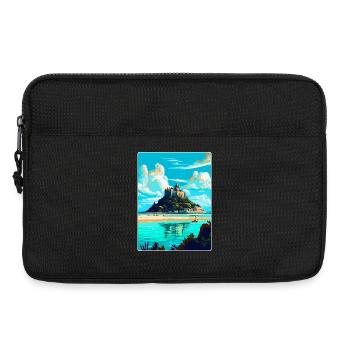 St Michaels Mount England Uk Reiseposter WPA - Laptoptasche 13" - Schwarz - Vorne