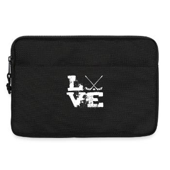 hockey - Sacoche pour ordinateur portable 13 pouces - noir - Devant