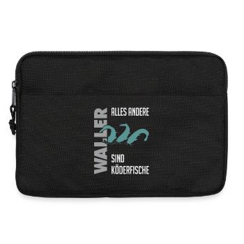 Wels fischen Kampf mit dem starken Wels - Laptoptasche 13" - Schwarz - Vorne