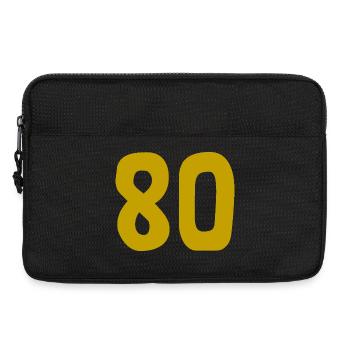 HAPPY BIRTHDAY. JOYEUX ANNIVERSAIRE. ANNIVERSAIRE. - Sacoche pour ordinateur portable 13 pouces - noir - Devant