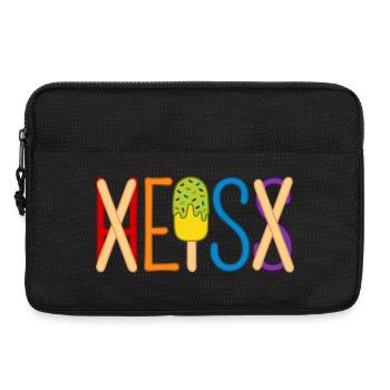 Eis - heiß - H EIS S - Laptoptasche 13" - Schwarz - Vorne
