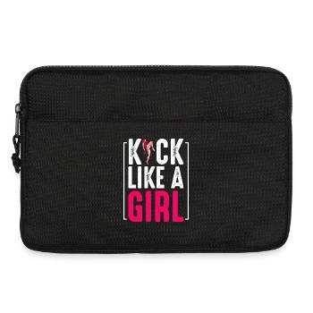 Kickboxing - Laptoptasche 13" - Schwarz - Vorne