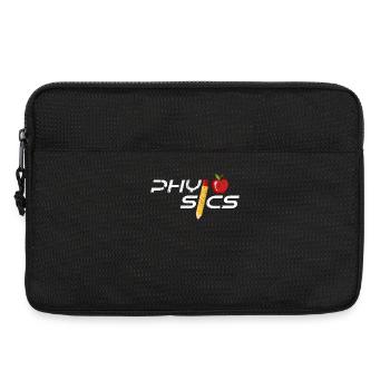 Physiker - Laptoptasche 13" - Schwarz - Vorne