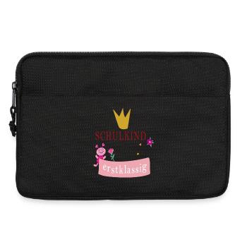 Schulkind erstklassig - Laptoptasche 13" - Schwarz - Vorne