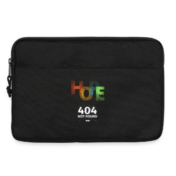 Hope not found 404 - Laptoptasche 13" - Schwarz - Vorne