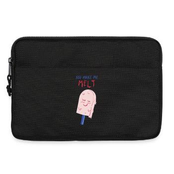 you make me melt icecream - Laptoptasche 13" - Schwarz - Vorne