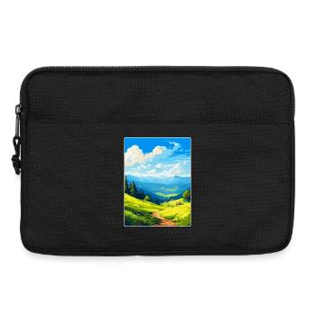 Harz Deutschland Vintage Reiseplakat WPA - Laptoptasche 13" - Schwarz - Vorne
