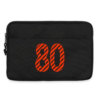 ANNIVERSAIRE. HAPPY BIRTHDAY. JOYEUX ANNIVERSAIRE. - Sacoche pour ordinateur portable 13 pouces - noir - Devant