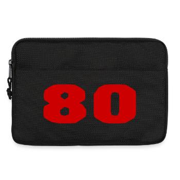 ANNIVERSAIRE. HAPPY BIRTHDAY. JOYEUX ANNIVERSAIRE. - Sacoche pour ordinateur portable 13 pouces - noir - Devant