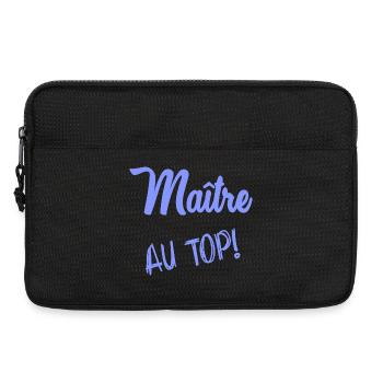 MEISTER - Laptoptasche 13" - Schwarz - Vorne
